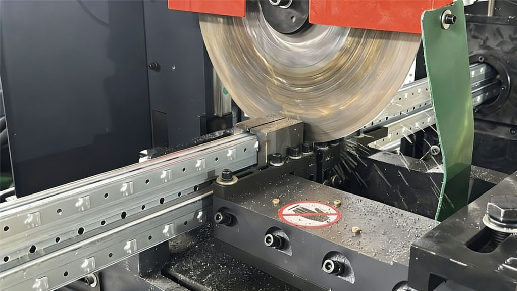 深耕高精度成型技術｜SR-M9030 M9雙機架閉口立柱機，倉儲裝備制造優選方案